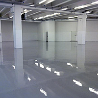 Цементно-полимерный наливной пол