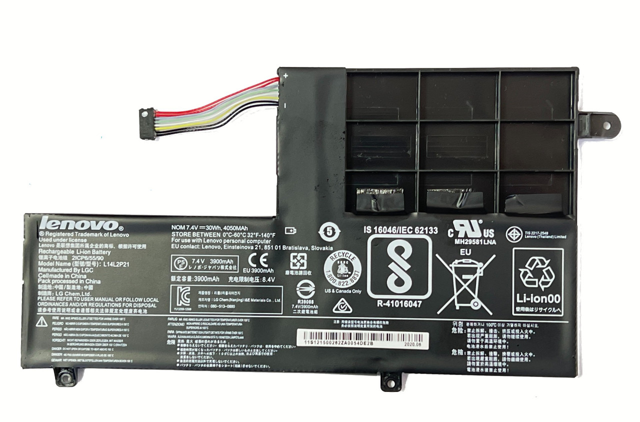 Аккумулятор для Ноутбука Lenovo Yoga 510-14isk L14L2P21 ORIGINAL