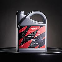 Моторное масло Лавр Moto Ride Special 2Т FD синтетическое 4 л