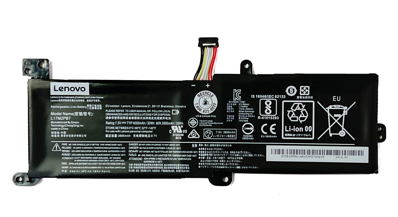 Аккумулятор для Ноутбука Lenovo Ideapad s145  L17M2PB7,L17L2PB7  ,L16m2PB1 ORIGINAL, фото 1