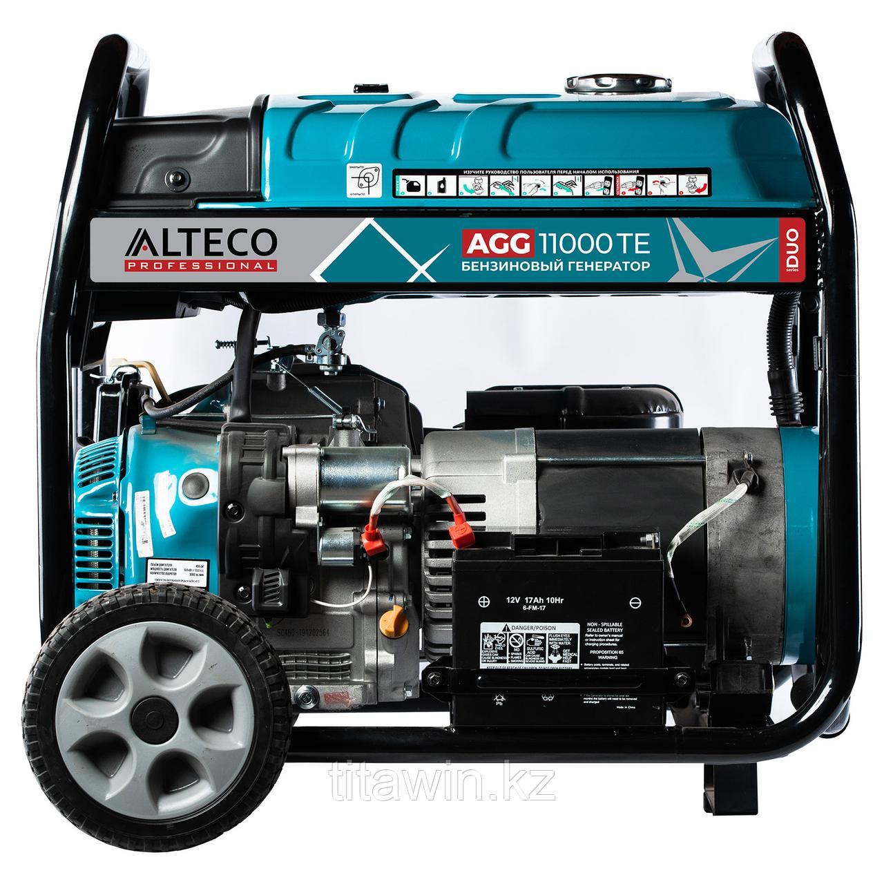 Бензиновый генератор ALTECO AGG 11000 TE DUO - фото 3 - id-p111369825