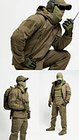 Костюм для охоты и рыбалки - Тактический костюм ESDY Softshell, цвета хаки