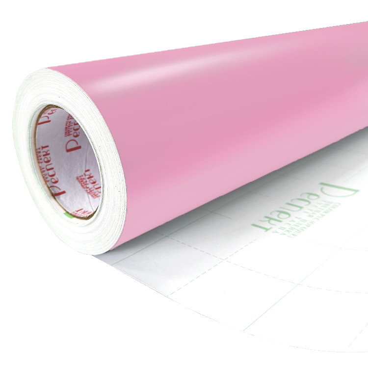 Пленка цветная G3087 светло-розовый глянец метр
