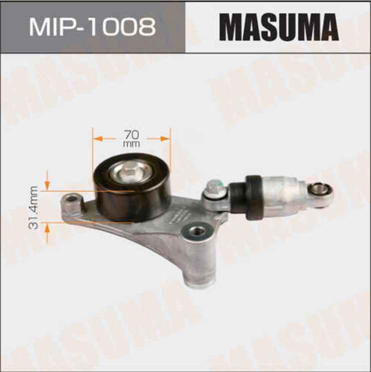Ролик натяжной c механизмом натяжения Toyota 166200W110 MASUMA - фото 1 - id-p111370482