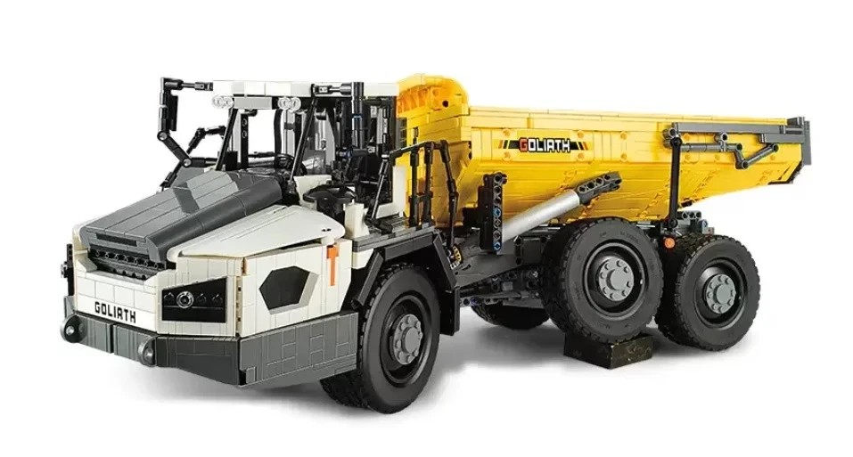 CADA Конструктор радиоуправляемый «Строительный грузовик», 3067 деталей, масштаб 1:17