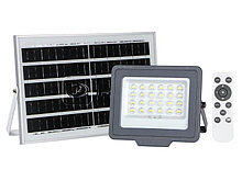 Прожектор светодиодный PFL SOLAR 150 6500К IP65 (в компл. с солнечной панелью и пультом) JazzWay
