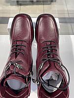 Ботинки бордового цвета "Paoletti" в Алматы . Демисезонная женская обувь., фото 6