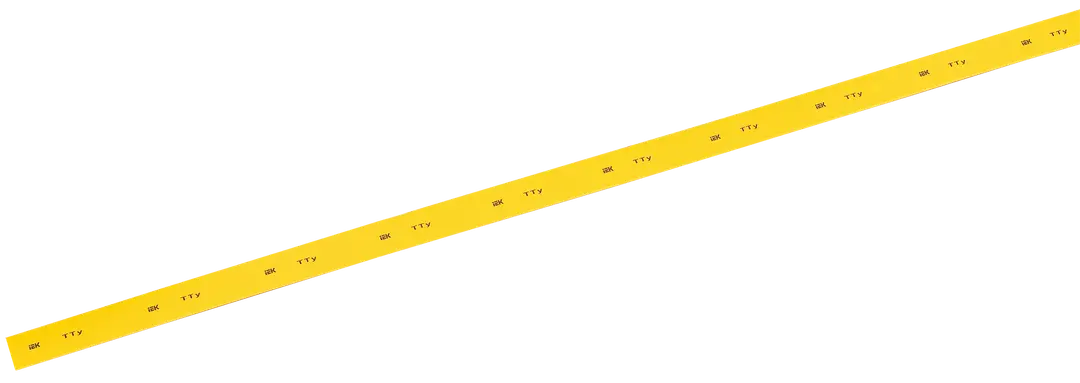 Трубка термоусадочная ТТУ нг-LS 50/25 желтая (1м) IEK - фото 1 - id-p102111740