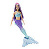 Кукла Barbie "Русалка" Dreamtopia Mermaid с фиолетовыми волосами Mattel HGR10, фото 3