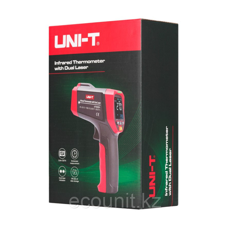 UNI-T UT302D+ Инфрақызыл термометр (пирометр) UNI-T (-32°С +1100°С) (ҚР СИ ТІЗІЛІМІНДЕ) - фото 5 - id-p111375554