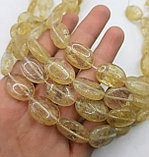 Кварцит плоский, овал, 18×12мм, фото 2