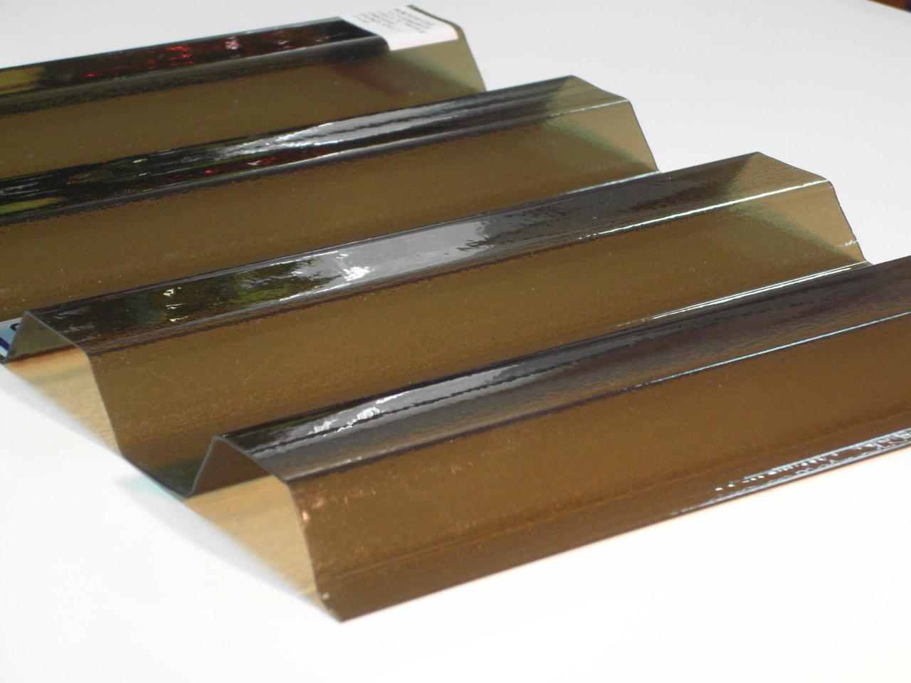 Профилированный поликарбонат толщина 0,8 мм, цветной