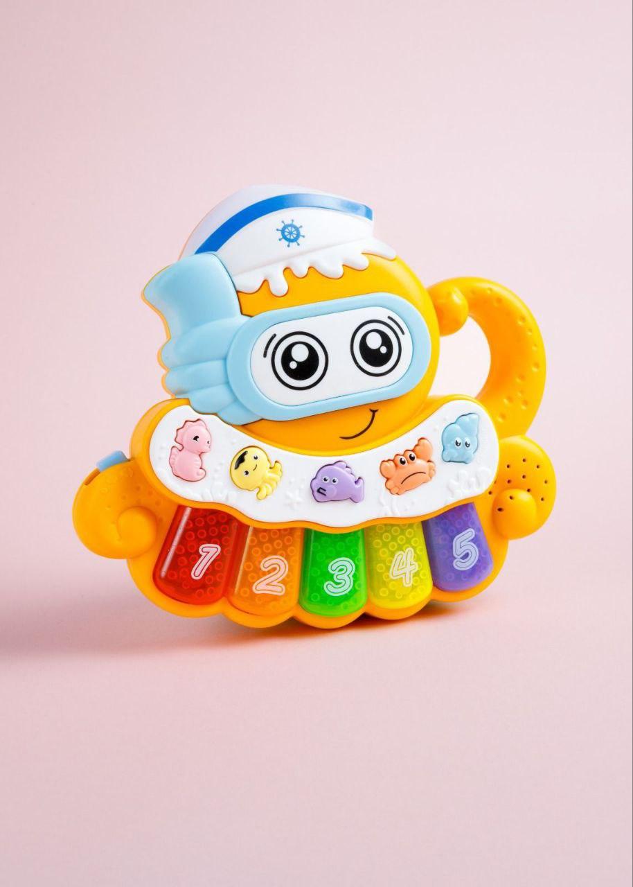 Balbobek Көңілді жануарлар Детское пианино Весёлые животные, в ассортименте (каз) HSA-A0023, фото 1