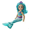 Кукла Barbie Dreamtopia Chelsea маленькая русалка с бирюзовыми волосами , Mattel GJJ85/GJJ89, фото 3