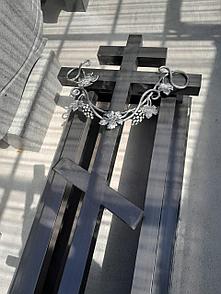 Металлические кресты с декором