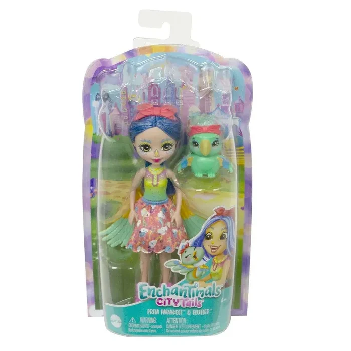 Энчантималс Кукла Флаттершай и Попугай Прита Enchantimals HHB89