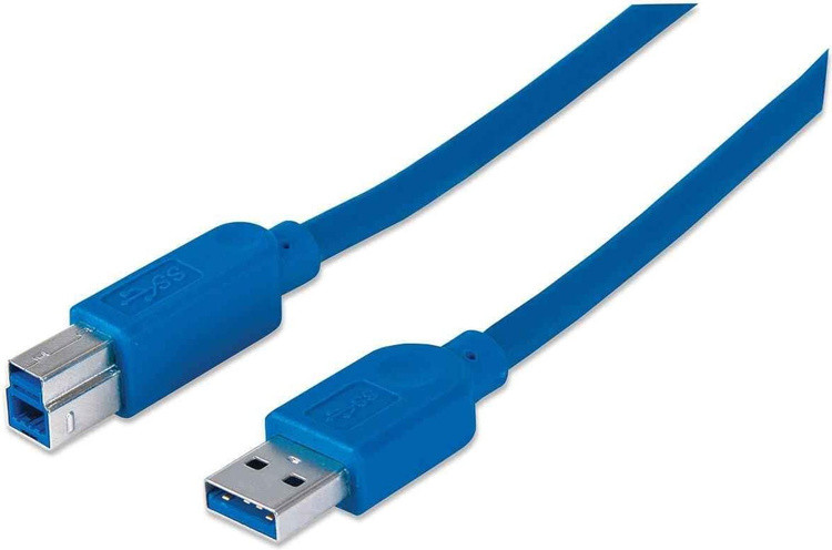 Manhattan USB Type-A-USB Type-B 2 м 322430
