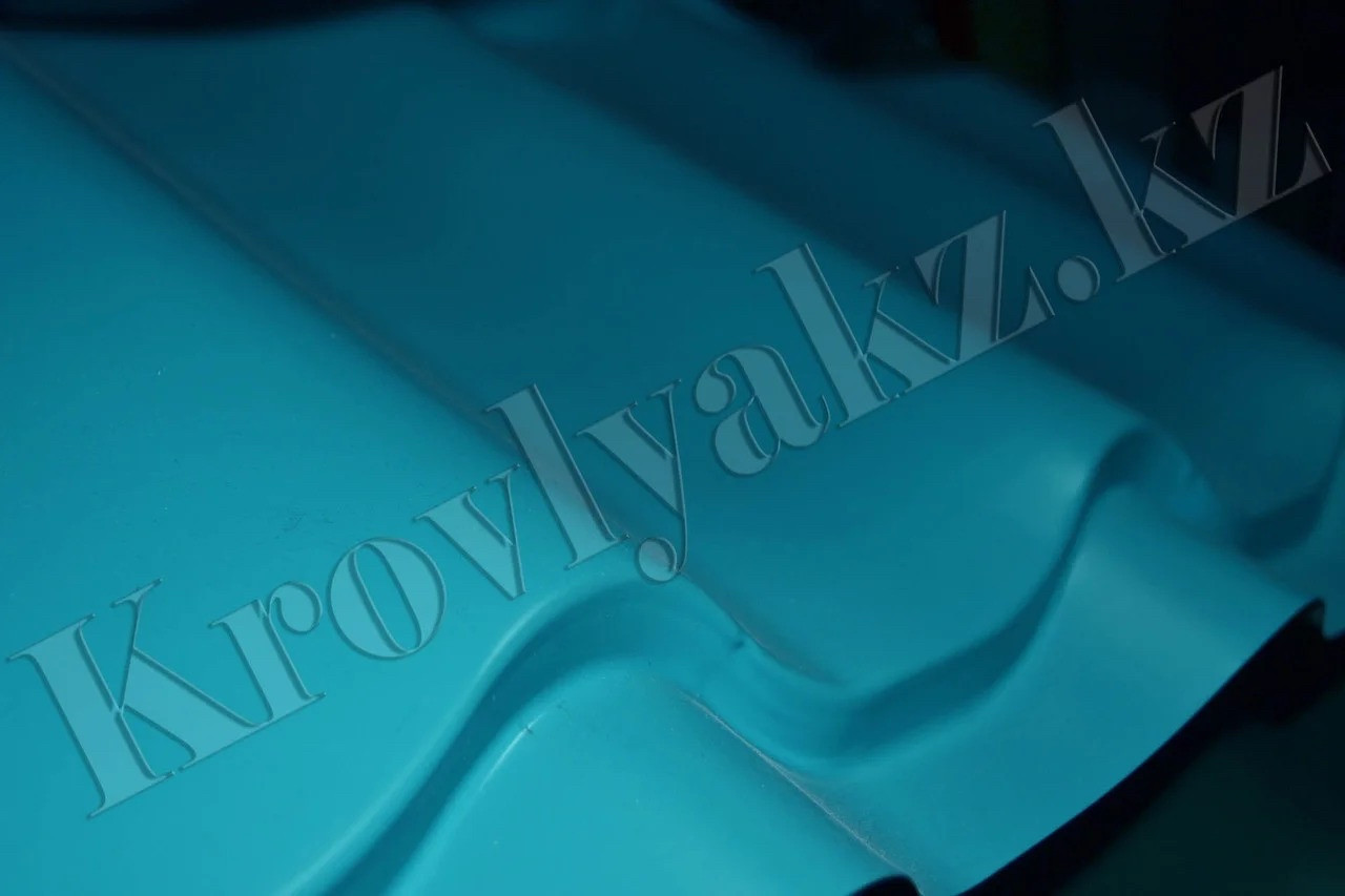 Металлочерепица Ral 5021 глянец (синяя вода), фото 1