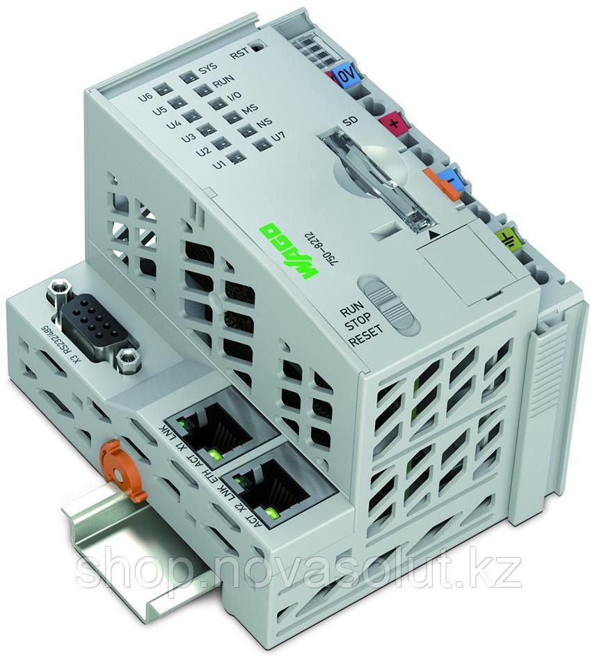 Контроллер PFC200; 2-е поколение; 2 порта Ethernet, RS-232/-485; Внеш. Температура WAGO 750-8212/025-001 - фото 1 - id-p111394699