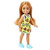 Кукла Barbie Chelsea "Челси брюнетка в платье с принтом сердечки", Mattel DWJ33/HNY57, фото 2