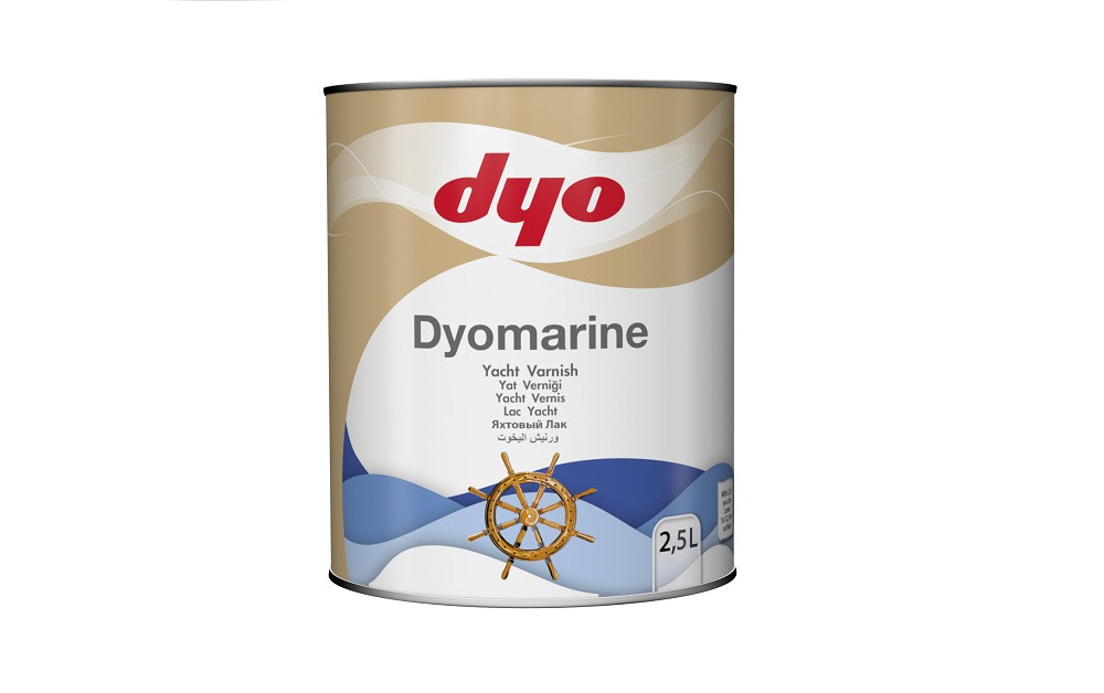 Лак яхтный матовый Dyomarine, 2,5 л 428-9003 - фото 1 - id-p111396144