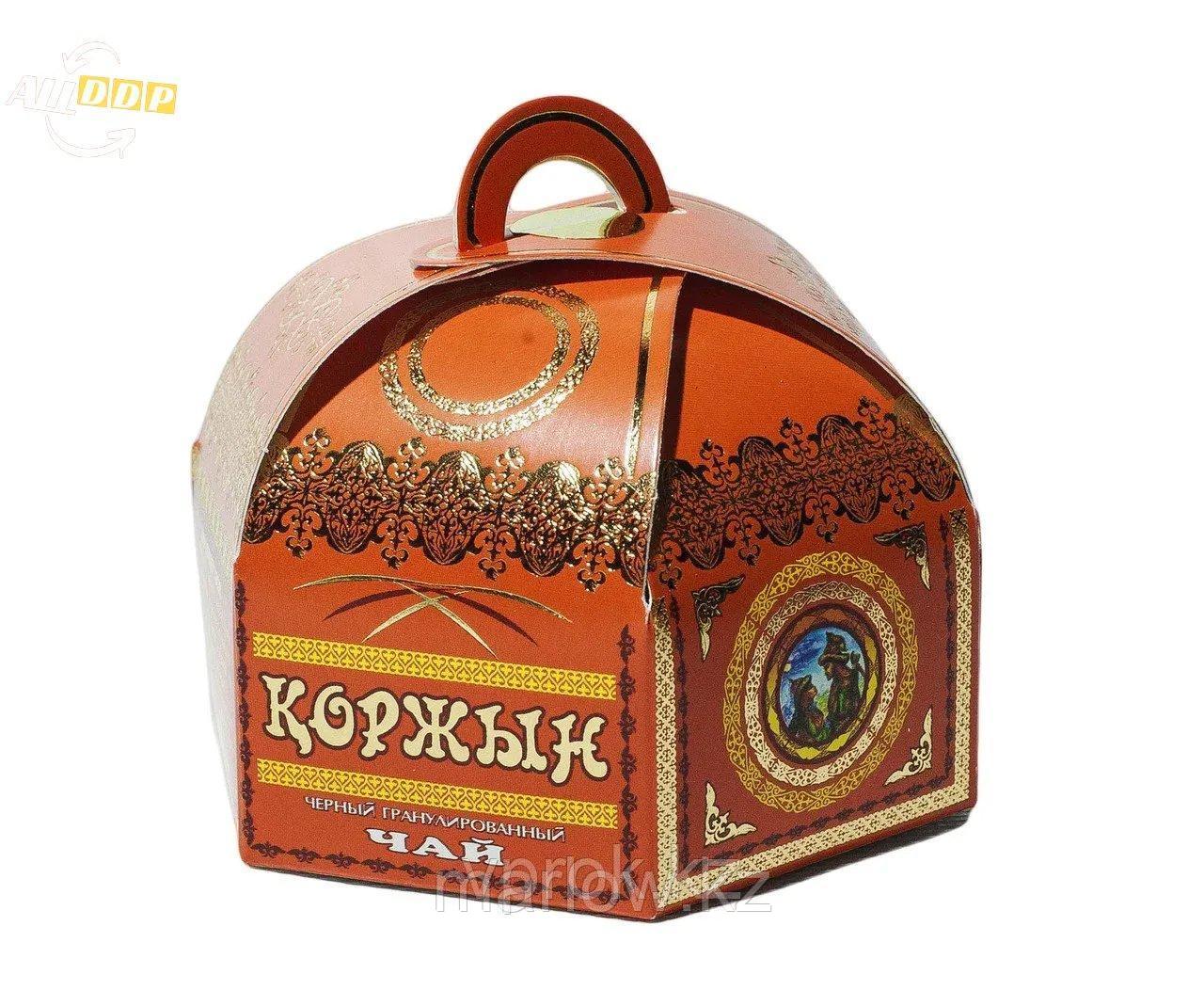 Чай "Коржын" в подарочной коробочке (бонбоньерке), 9 см - фото 1 - id-p111395233