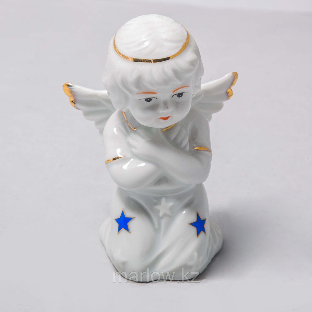 Фарфоровая статуэтка "Молящийся Ангел" (9см) - фото 1 - id-p111397058