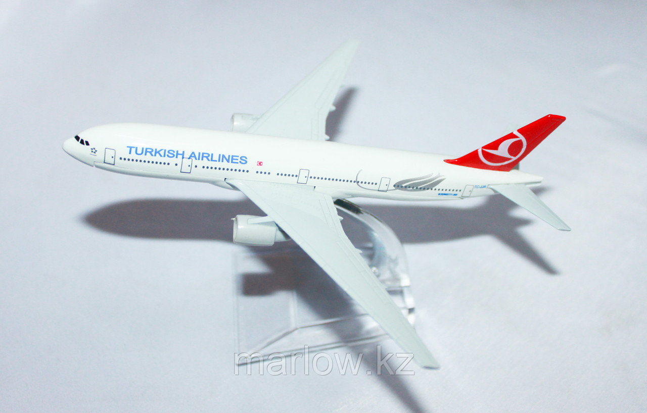 Самолет-сувенир, "TURKISH AIRLINES" - фото 1 - id-p111397248