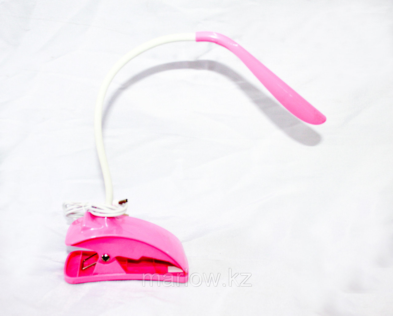 Настольная лампа, USB шнур, розовая - фото 1 - id-p111398014