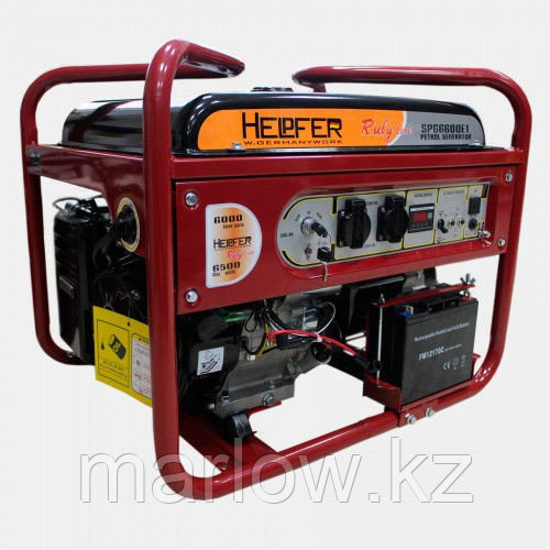 Бензиновый генератор Helpfer SPG 6600E1 - фото 1 - id-p111398100