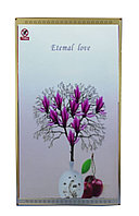 Инфракрасный электрообогреватель-картина "Фиолетовый цветок", 500 ват, 105*59 см