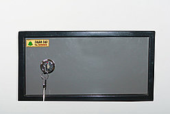 Встраиваемый сейф, черно-серый, 44 см