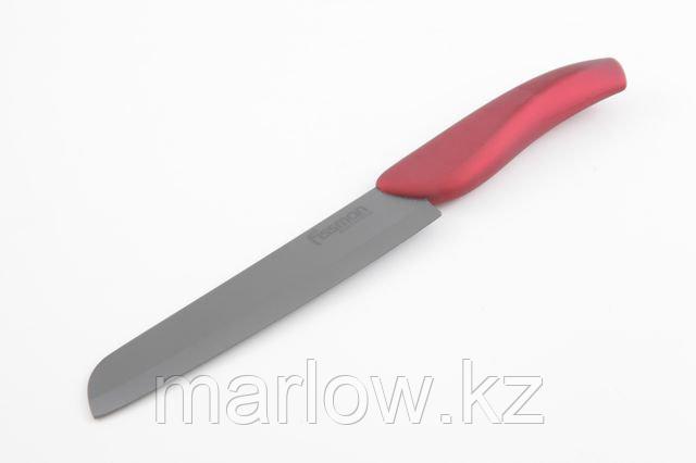 2241 FISSMAN Шинковочный нож TORRO zirconium plus 15 см (чёрное керамическое лезвие) - фото 1 - id-p111398738