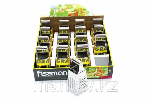 Терка "Fissman 7200" четырехсторонняя, 15см - фото 1 - id-p111399160