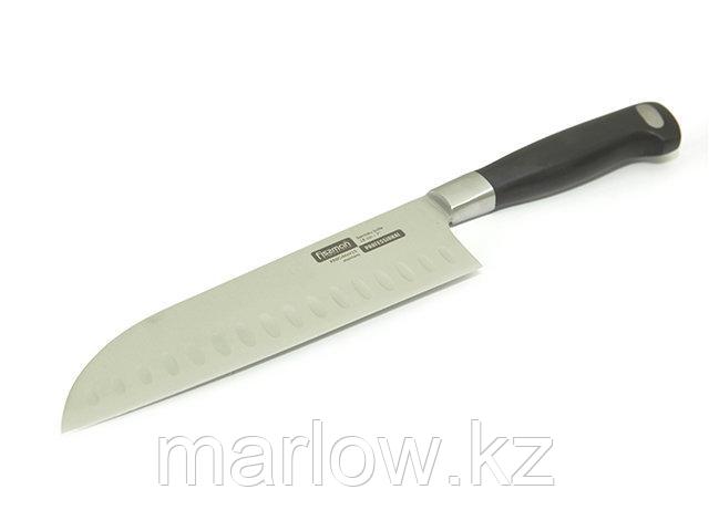 2269 FISSMAN Сантоку нож с выточками PROFESSIONAL 18 см (молибден-ванадиевая нерж. сталь) - фото 1 - id-p111399246