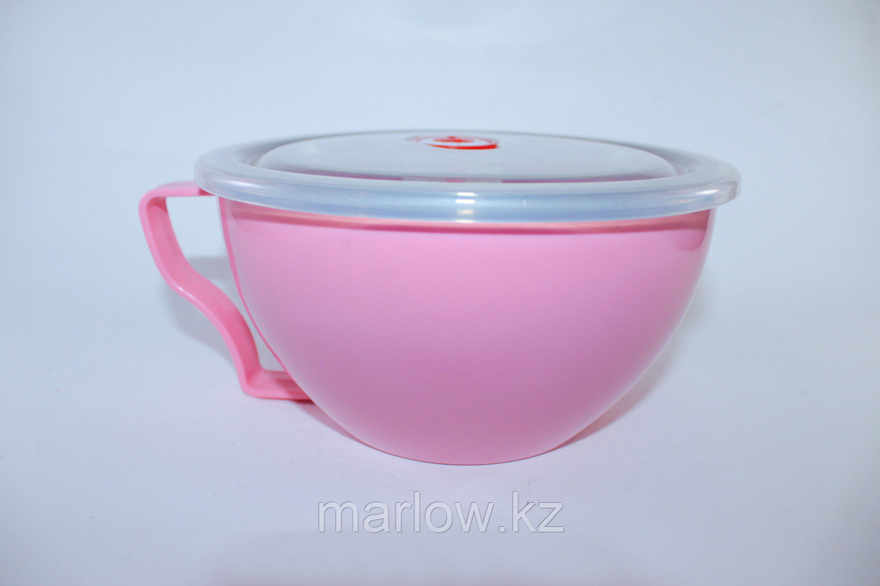 Контейнер для супа 1,5л, розовый - фото 1 - id-p111401220