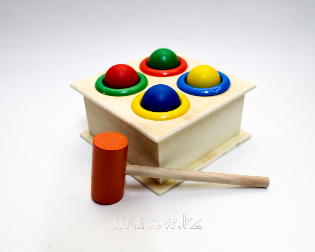 Деревянная игрушка "Стучалка шарики" - фото 1 - id-p111401942