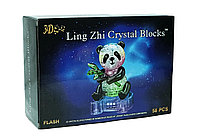 3d Crystal Puzzle головоломка "Панда с подсветкой"