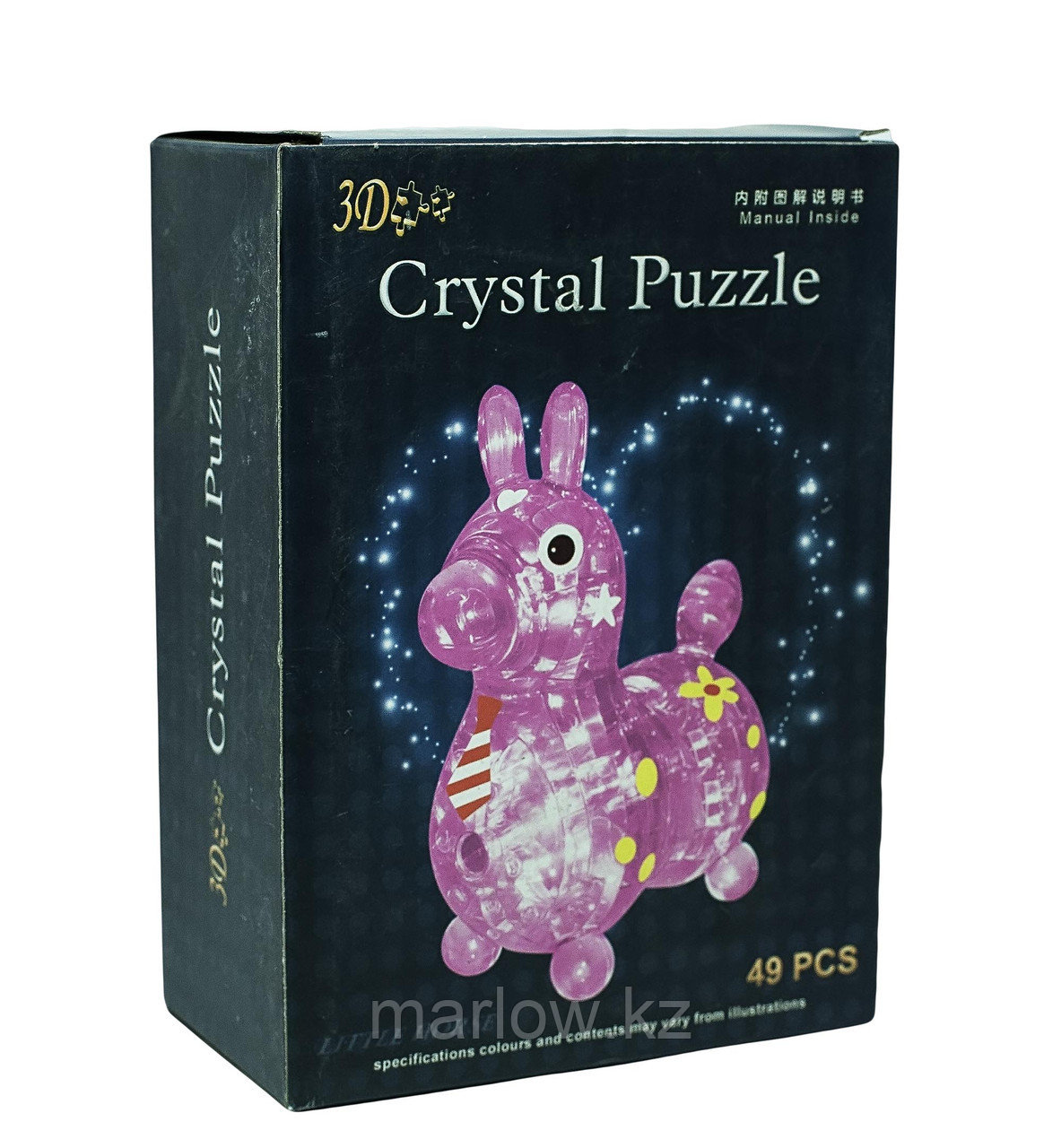 3d Crystal Puzzle головоломка "Пони" - фото 1 - id-p111401987