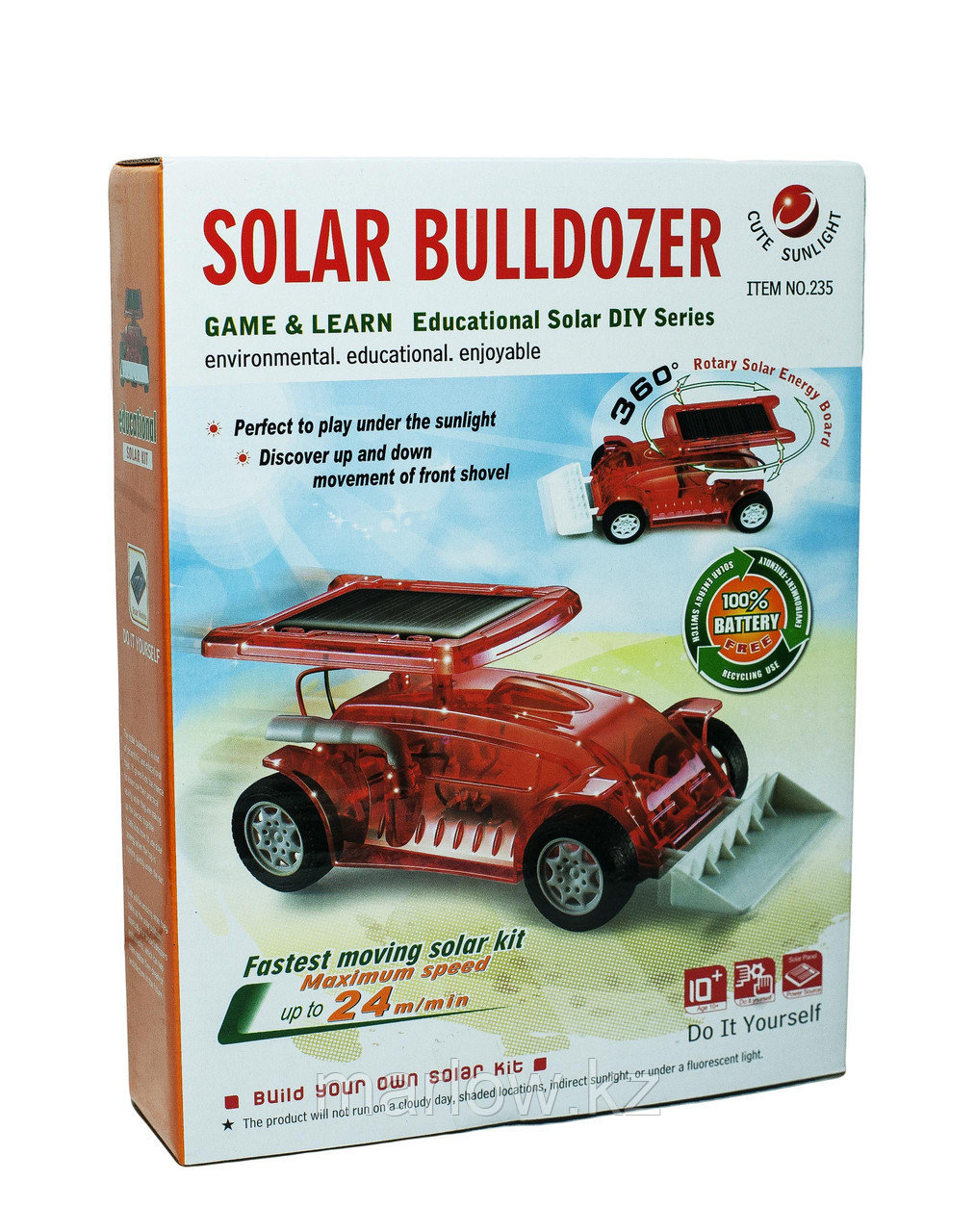 Конструктор "Бульдозер на солнечных батареях ("Solar Bulldozer")" - фото 1 - id-p111402067