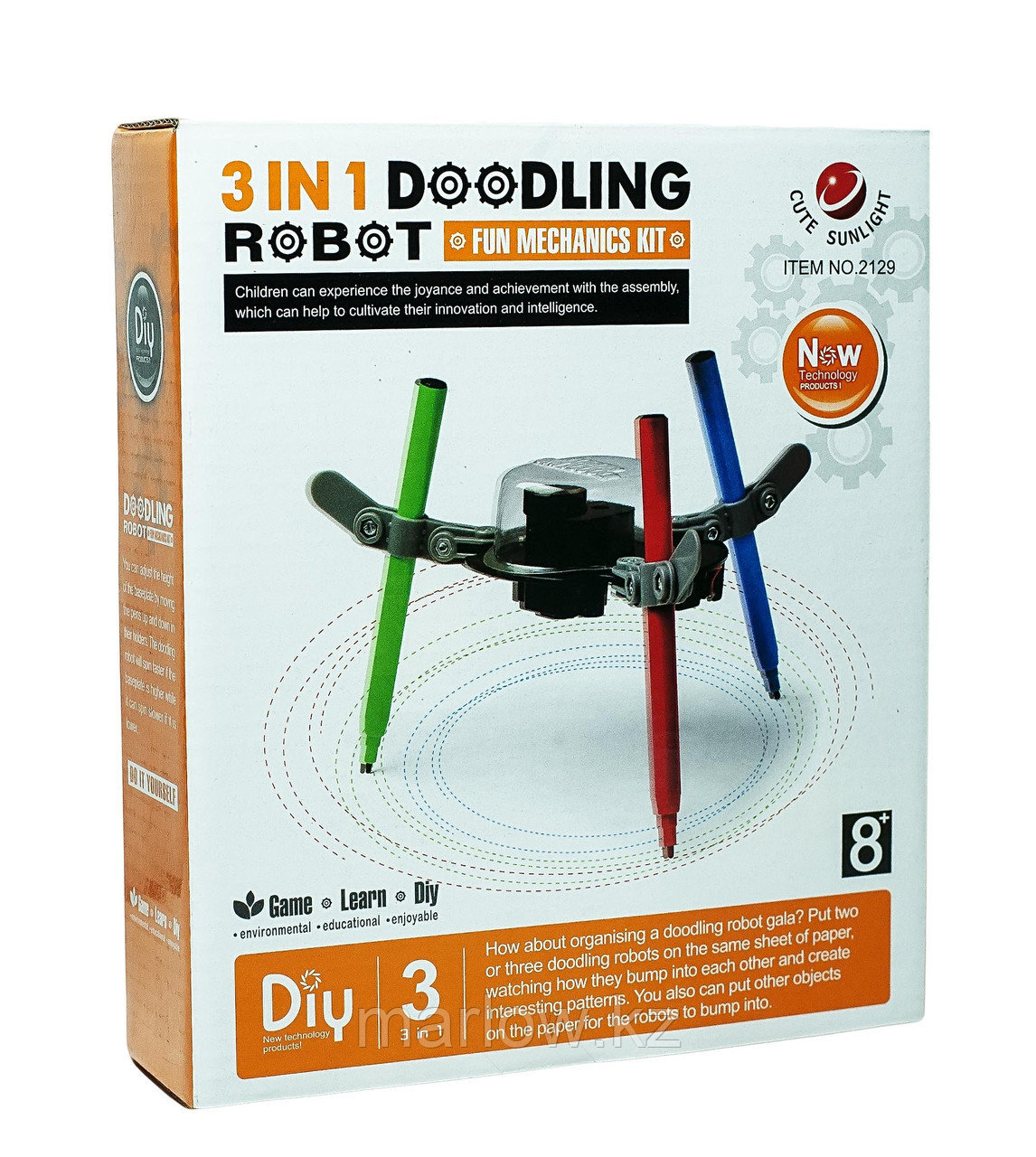Конструктор- игрушка "Doodling Robot" - фото 1 - id-p111402079