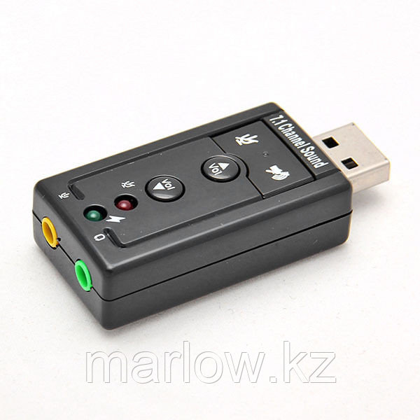 Звуковая карта "USB Sound Blaster Support 3D 7.1 CH" - фото 1 - id-p111402782