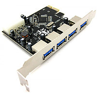 Контроллер "PCIe Controller USB 3.0 4 Port кор-100шт"