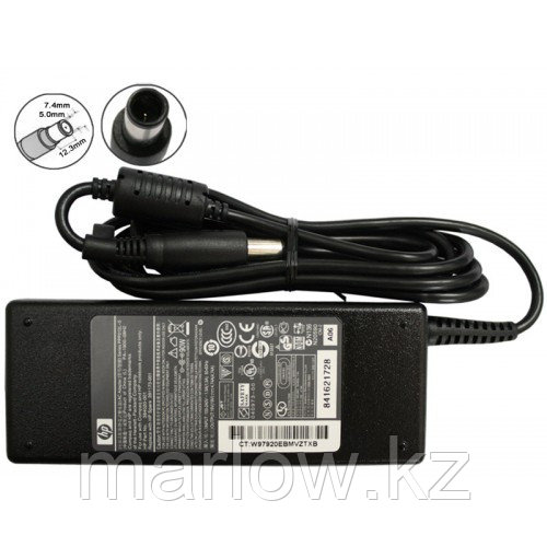 Адаптер питания для ноутбука "Adapter Power for Notebook HP 19V 4.7A 90W,7.4 * 5.0mm, CT:597950ALM" - фото 1 - id-p111402853