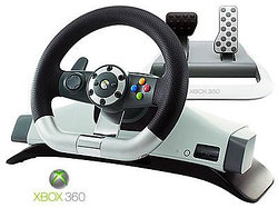 Игровой руль "COWBOY® Руль +Педали, X BOX 360 & USB PC Compatible"