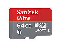 Карта памяти "SanDisk Extreme Pro Micro SD Card (TFlash) Class 10 64GB with Adaptor-Retail Packing"