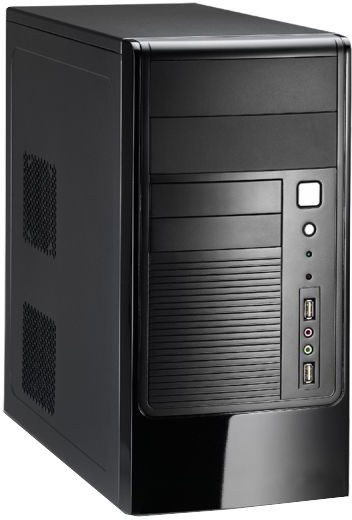 Корпус для компьютера "Кейс KME CM-R127: Motherboard support:Mini ATX,2 x USB+Audio,Black" - фото 1 - id-p111402935