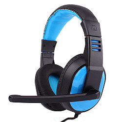 Наушники "Headphones+ microphone OVLENG Q11,Ø 40mm,32Ω ± 15℅,108± 2 dB,20-20,000Hz,120mW,USB,2.2m"