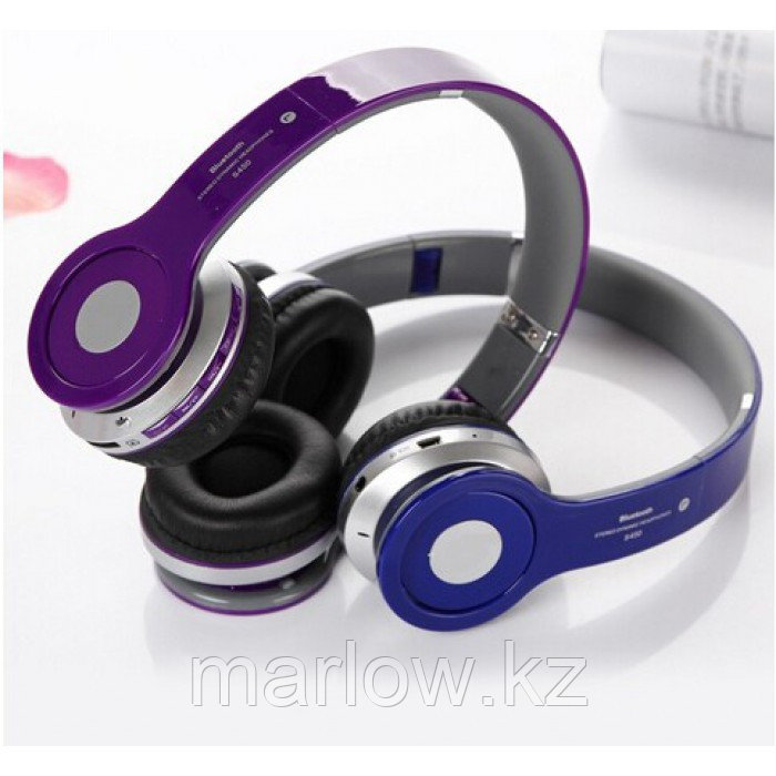 Наушники "Bluetooth V3.0 Headphones+ microphone S-450,Distance up to 20 meters" - фото 4 - id-p111403052