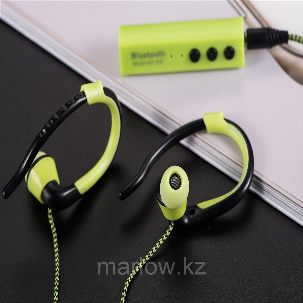 Наушники "Bluetooth V4.0 Headphones+ microphone for Sport MS-808G,Wireless Self,Distance up to 10 meters" - фото 1 - id-p111403058